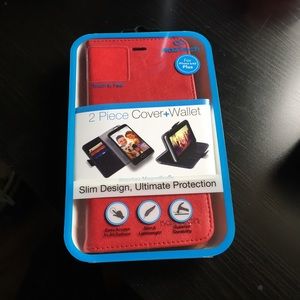 2piece cover & wallet phone case for iPhone 6/6s+